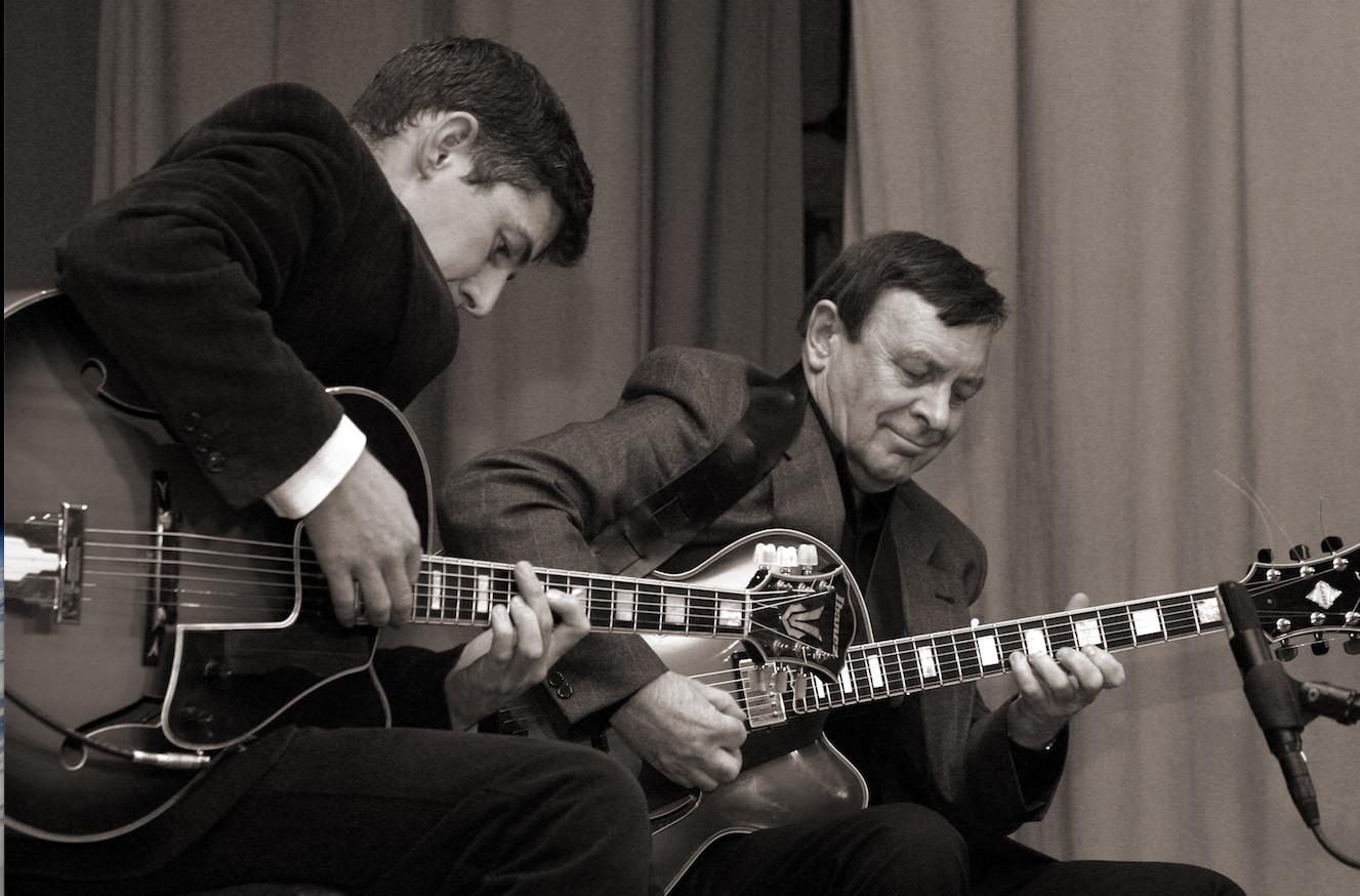 Trefor and Andy Hulme