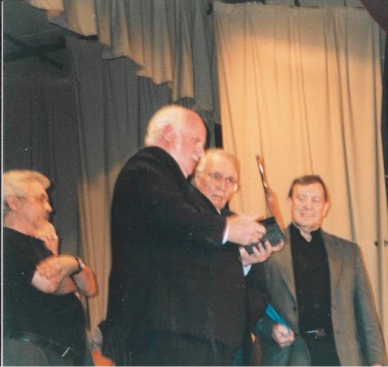 Johnny Smith award presentation