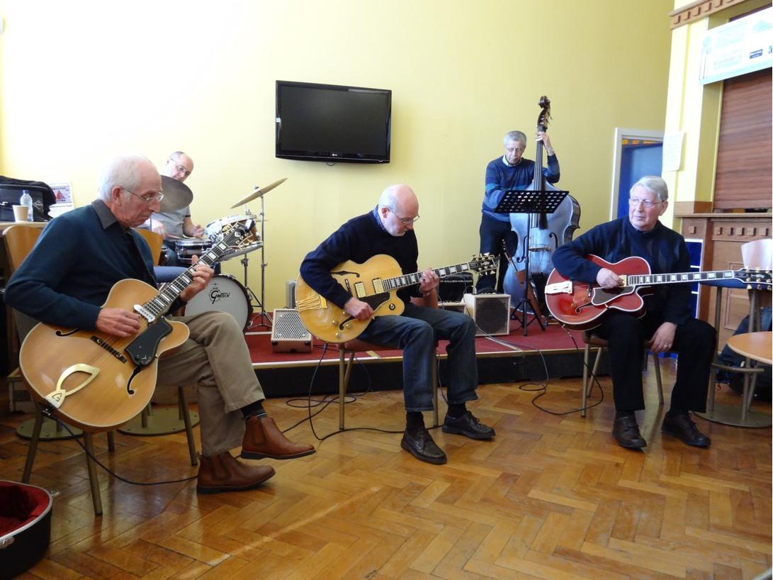 Jam session with Ray and Tony