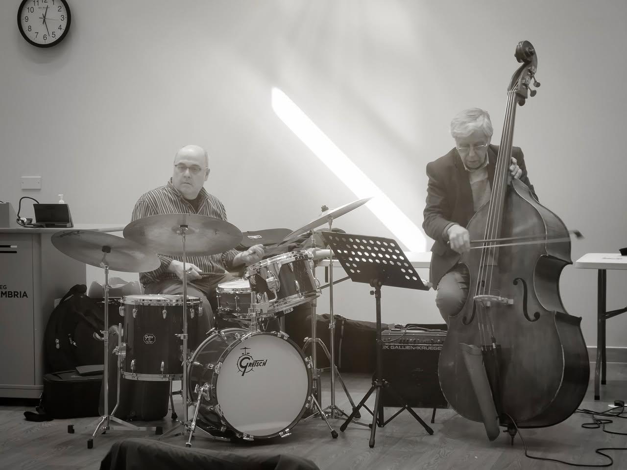 Andy Bold on Drums and Bill Coleman on Bass