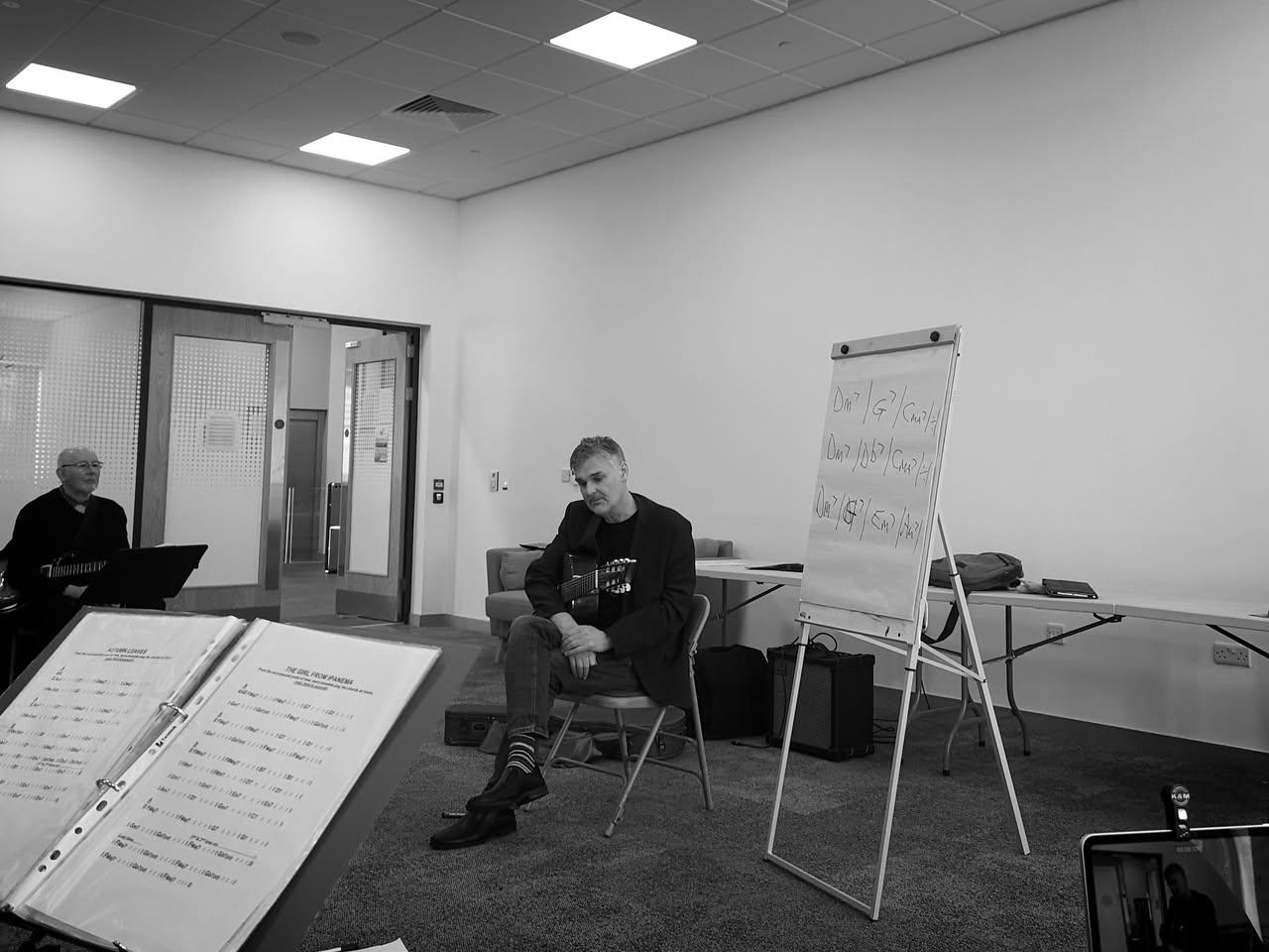 Darren Dutson-Bromley teaching