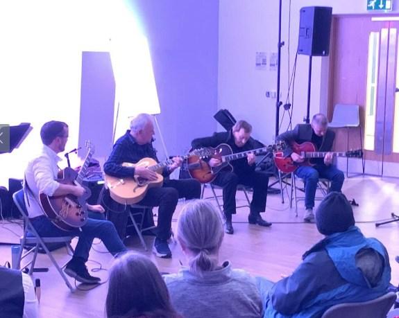 Jim Mullen, Jamie Holroyd, Trefor Owen and Andy Hulme